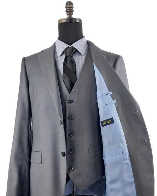 Three-Piece Gray Suit